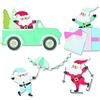 Sizzix Set di Fustelle Thinlits 11PK Santa Activities di Olivia Rose | 665958 | Capitolo 3 2022, Multicolor, One Size
