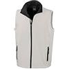 Result Core Printable Bodywarmer Giacca, Bianco (WHI/Blk), S Uomo