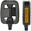 Fischer Adulti Tour plastica Antiscivolo Pedali, Nero, One Size