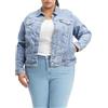 Levi's Pl Original Trucker All Mine Plus, giacca Donna, All Mine plus, 2XL