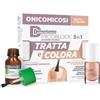 Dermovitamina - Dermovitamina Micoblock 3 In 1 Tratta E Colora Soluzione Ungueale 7ml + Smalto Idratante Traspirante 5ml