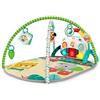 Bright Starts, Palestrina Musicale 4-In-1 Tropical Safari, Evolutiva, Luci Suoni e Musica, Include Una Pianola Musicale e 5 Giocattoli Staccabili, Adatta dalla Nascita Fino a 3 Anni