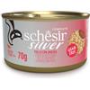 SCHESIR SILVER M&S POLLO/ANATRA 70GR