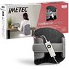 Imetec Intellisense Lumbar, termoforo, cuscino termico per zona lombare con fascia elastica, Rapido riscaldamento, Tessuto anallergico, 5 temperature, Electro block di sicurezza, Lavabile, 61x38 cm