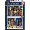Educa - Set di 2 puzzle per bambini con 48 pezzi e personaggi Wish. Dimensioni: 28 x 20 cm. Consigliato dai 4 anni in su (19741)