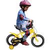 YyanLAK Bicicletta per bambini, da 14 pollici, per bambini, con bicicletta ausiliaria, per bambini, mountain bike, bicicletta, unisex, altezza cuscino regolabile 66 - 73 cm, per ragazze e ragazzi Bleu