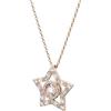 Swarovski Collana da donna collezione stella. Gioiello con placcato color oro rosa e cristalli di colore bianco. La stella è un adorato emblema, ispirato alla magia del paesaggi