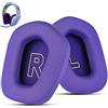 Wzsipod Tessuto sostituzione padiglioni auricolari per Logitech G733 Gaming Headset, anche Fit Logitech G335 cuffie senza fili, accessori EarPads con rete morbida e schiuma (viola)