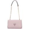 GUESS Noelle Covertible Xbody Flap Bag Light Rose