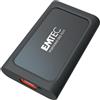 Emtec Unità SSD esterna X210 Elite da 2 TB - Hard disk SSD retrocompatibile USB 3.2 Gen1 e 2.0 - Tecnologia 3D NAND Flash - Cavo USB-C 3.2 Gen2 a USB-A e custodia protettiva in silicone inclusa