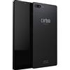 Carbon Mobile, Carbon 1 MK II, Smartphone, Display AMOLED da 6, 256 GB, Android 10, fibra di carbonio nero opaco