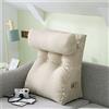 FEAW Lussuoso Cuscino da Lettura per Soggiorno e Camera da Letto,Triangolo Cuscino,Cuscino a Cuneo,Tatami Lettura Schienale Cuscino,per Letto E Divano