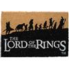 Grupo Erik Zerbino Il Segnore degli Anelli Gadget - Zerbino Ingresso Esterno Cocco Divertente 40x60 cm con Base in PVC Antiscivolo | Tappeto Ingresso Esterno: Lord of the Rings Merchandising
