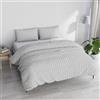 Italian Bed Linen PRINTED COLORS Parure Copripiumino made in Italy, FLOYD TORTORA, Matrimoniale