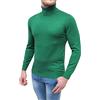 Evoga Maglione Dolcevita Uomo Invernale Verde Pullover Maglia a Collo Alto (XL, Verde)