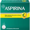 Aspirina C Antinfiammatorio Antidolorifico per Influenza Raffreddore e febbre con Vitamina C, 40 Compresse