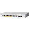 Cisco Switch Cisco gestito L3 2.5G 8 porte ethernet 100/1000/2500Mbp/s 2 SFP+ USB 1U Nero/Grigio [CBS350-8MP-2X-EU]