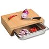 Kesper 5835413 Tagliere con Contenitore di Raccolta, FSC