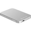 Urban Vitamin Power bank magnetico in alluminio riciclato Richmond 5000 mAh personalizzate o neutre