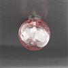 Top Light Illuminazione Moon plafoniera d.30 cm. 1 luce vetro rosso- TopLight Illuminazione 1117/PL30-RO