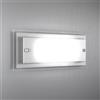 Top Light Illuminazione Tray applique grande 2 luci bianca- TopLight Illuminazione 1087/AG-BI