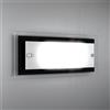 Top Light Illuminazione Tray applique grande 2 luci nera- TopLight Illuminazione 1087/AG-NE