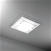 Top Light Illuminazione Tray plafoniera 45 cm. 2 luci bianca- TopLight Illuminazione 1087/45-BI