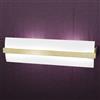 Top Light Illuminazione Wood applique cm.50 2 luci foglia oro- TopLight Illuminazione 1019/A50-FO