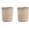 Vinga Set di 2 tazze in ceramica personalizzato VINGA Nomimono personalizzate o neutre