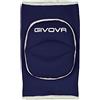 GIVOVA GIN01, Ginocchiera Light Unisex - Adulto, Blu/Bianco, Taglia Unica