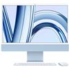 APPLE iMac (2023) Display Retina 23.5" 4,5K Chip M3 CPU 8-core GPU 8-core Ram 8GB SSD 256 Colore Blu