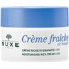 Nuxe Crème Fraiche de Beauté Riche 48H 50 ml Trattamento Notte Idratante Nutriente Crema Ricca