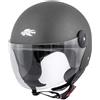 Kappa KV40 HAWAII BASIC Casco demi-jet in materiale termoplastico (titanio opaco, 58)
