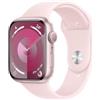Apple Watch Serie 9 45mm Aluminium Pink Sport Band Light Pink M/L MR9H3QL/A