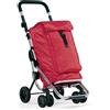 Foppapedretti Go Up Carrello Portaspesa, Red Rosso