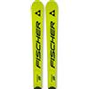 Fischer Rc4 Wc Gs Jr M-plate+rc4 Z11 Ff Alpine Skis Giallo 168