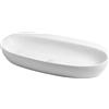 Ceramica Azzurra - lavabo d'appoggio circle monoforo 90X44 ELLA090440C0BI