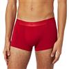 Emporio Armani Underwear Men's Boxer Christmas Shiny Logo, Uomini, Red,