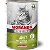 Morando Professional Adult Patè Con Vitello gr 400. Cibo Umido Per Gatti