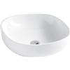 Ceramica Azzurra - Lavabo Elegance appoggio cm. 45x45 ELLA045450Z0BI