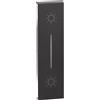 Bticino Spa Cover per Pulsante non Interbloccato 1 mod.Nera Bticino KG05L