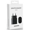 Samsung Caricatore 25W EP-TA800NBE FC USB-C Black