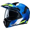 Hjc Casco Moto Modulare Touring HJC C80 ROX MC24 Blu Bianco