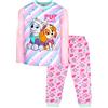 Paw Patrol - Pigiama per bambini - Pigiama rosa a maniche lunghe con motivo Skye - Biancheria da notte 100% cotone - Prodotto ufficiale Paw Patrol, Rosa a righe, 2-3 Anni