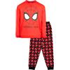 Marvel - Pigiama Spiderman per bambini, età, Rosso-nero, 7-8 Anni