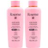 Rosense 2 x acqua di rose (300 ml) 100% acqua di rosa pura, senza alcol. Confezione doppia