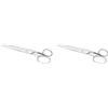 Westcott E-30871 00 Forbici completamente in acciaio Steel, 18 cm (Confezione da 2)