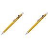 Pentel P209-G - Sharp Matita da disegno meccanica 0,9 mm, Fusto Giallo (Confezione da 2)