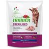 Natural trainer Sterilised gatto Adult con tacchino 300 gr