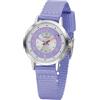 Atrium Orologio da polso per bambini, analogico, al quarzo, extra chiaro, con cinturino in nylon, colore argento, lilla A46-18, Lilla, Classico